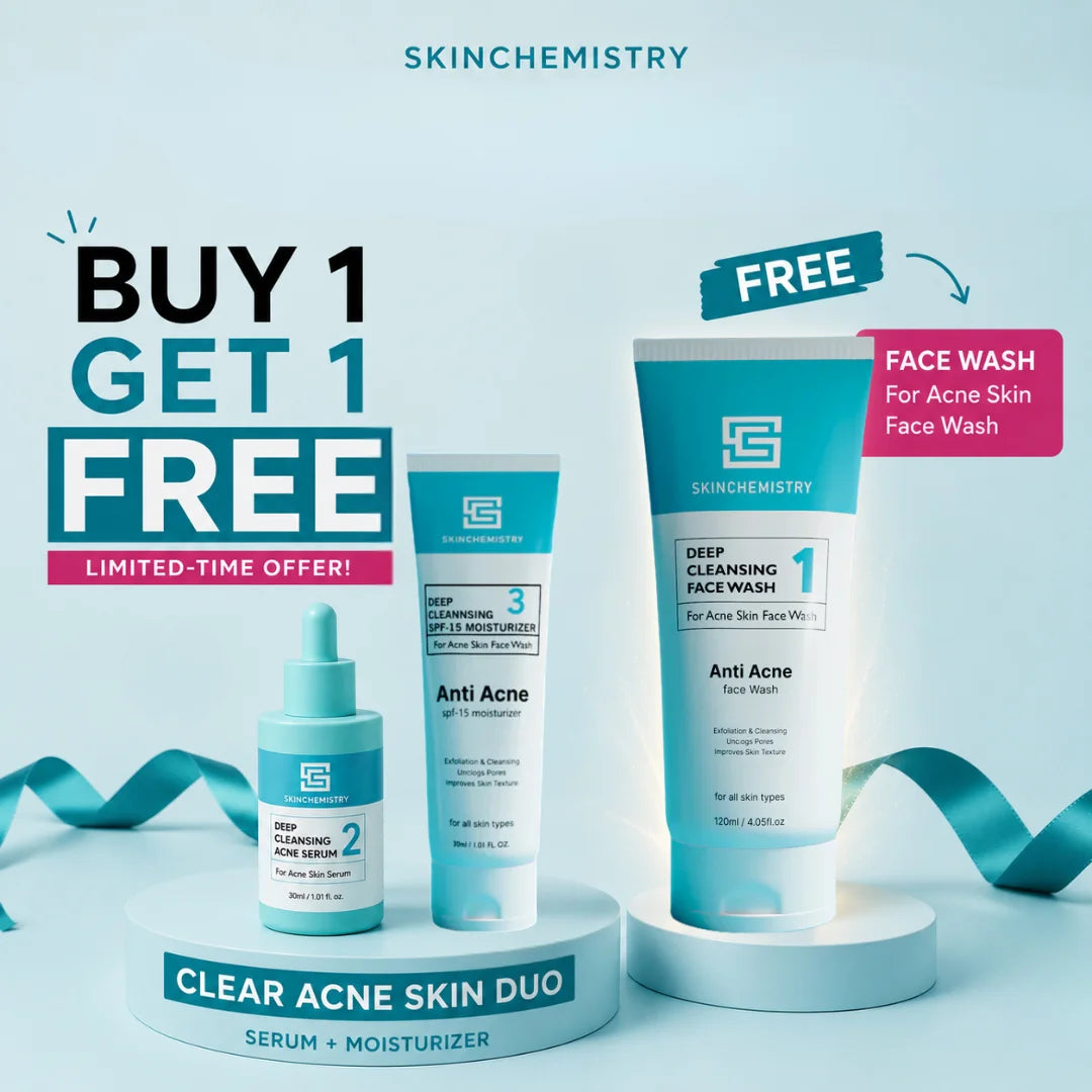 Clear Acne Skin Dou + Free Cleansing Acne Face Wash