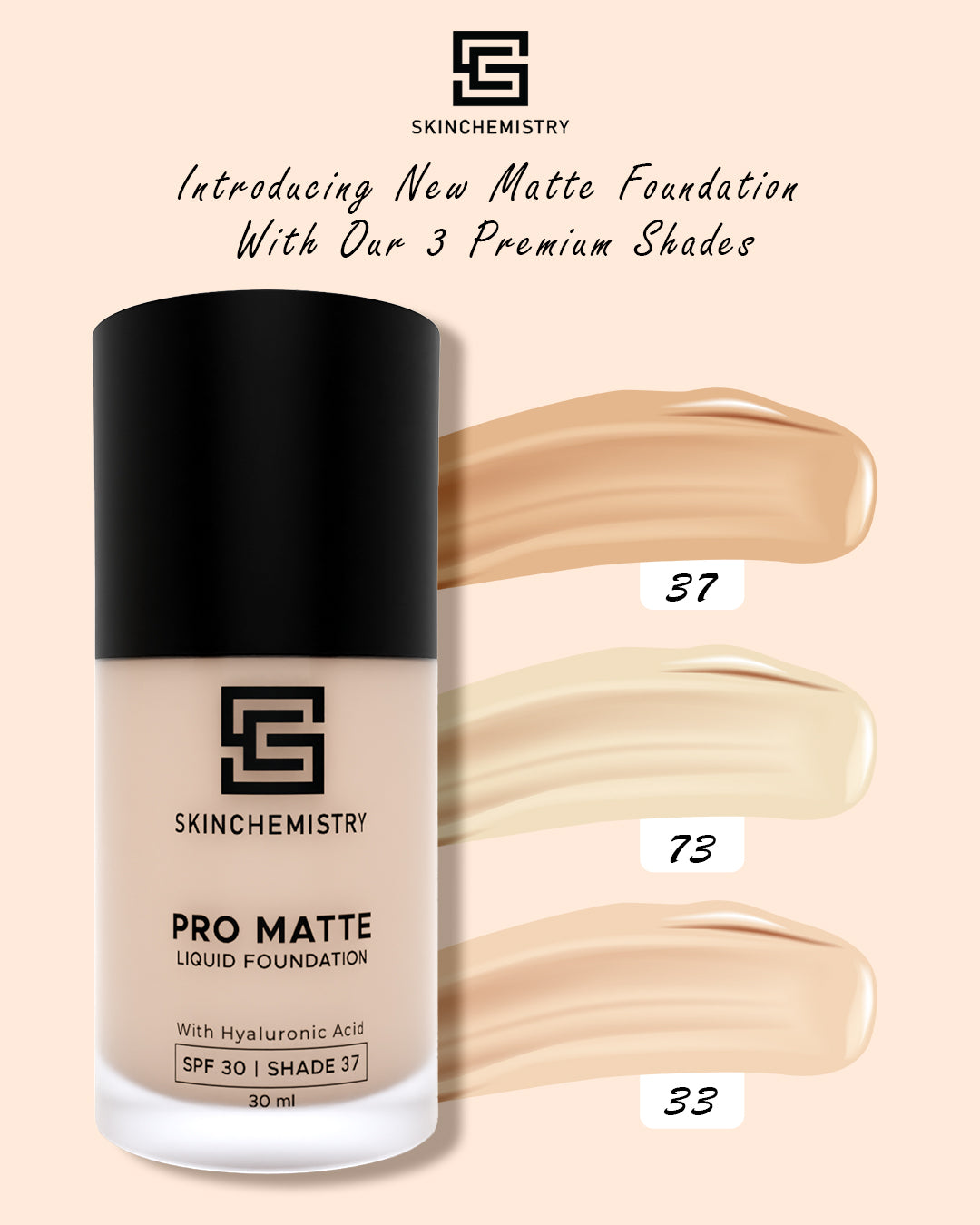 Pro Matte Liquide Foundation - With Hyaluronic Acid