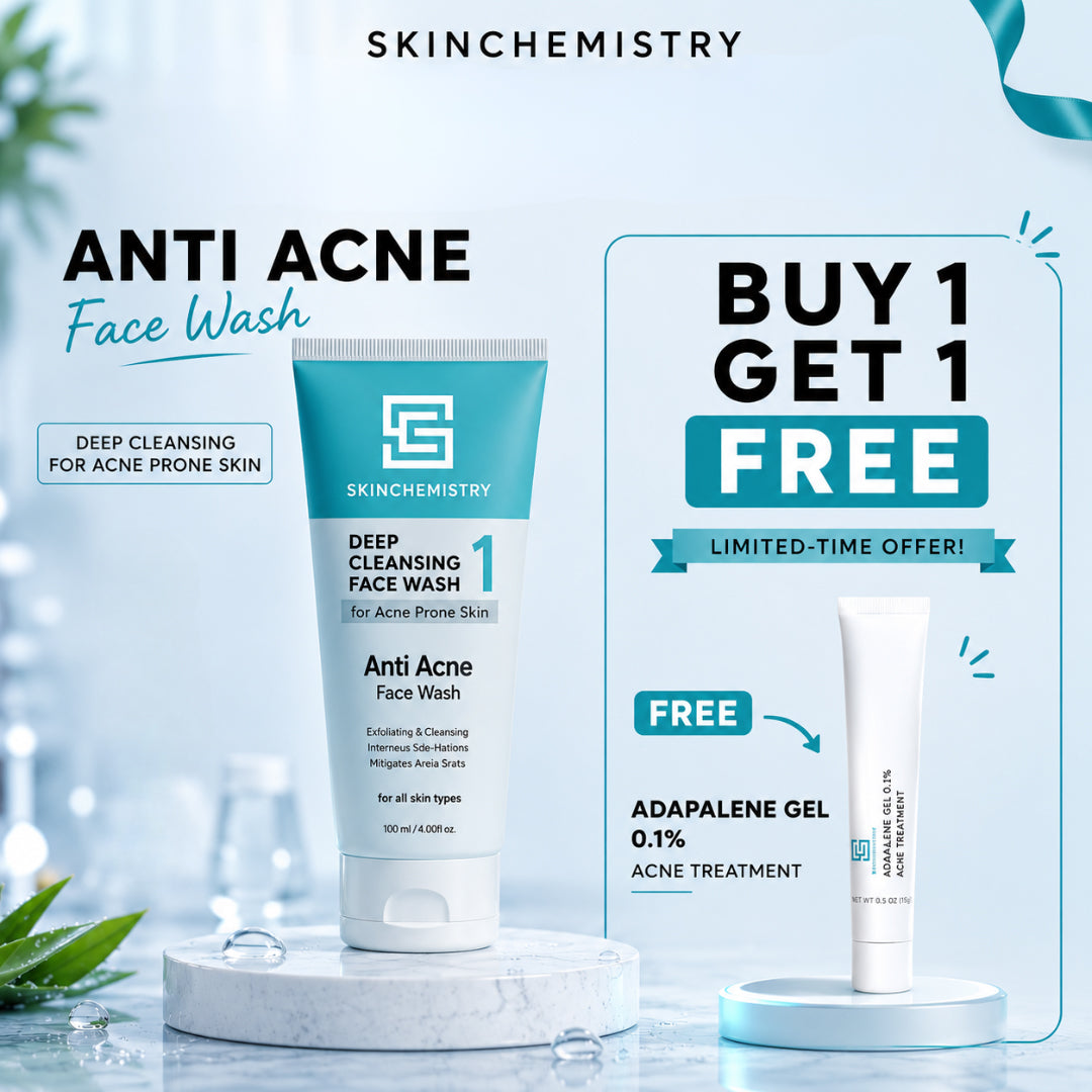 Deep Cleansing Acne Face Wash + Free ADAPALENE GEL 0.1%