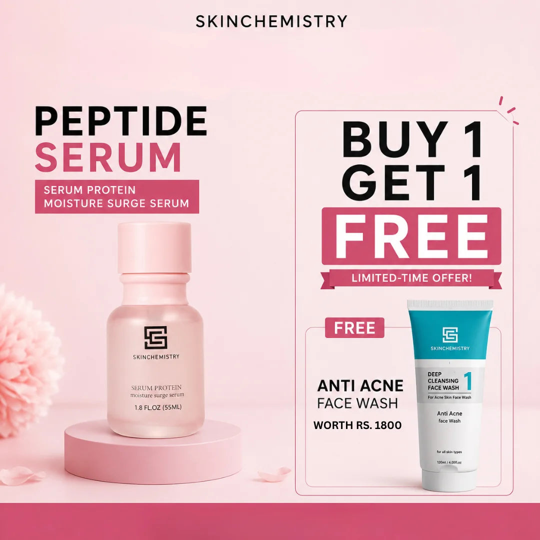 Collagen Peptide Youth Serum + Free Cleansing Acne Face Wash