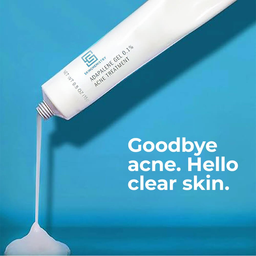 ADAPALENE GEL 0.1% ACNE TREATMENT WITH RETINOIDS - Skin Chemistry Official