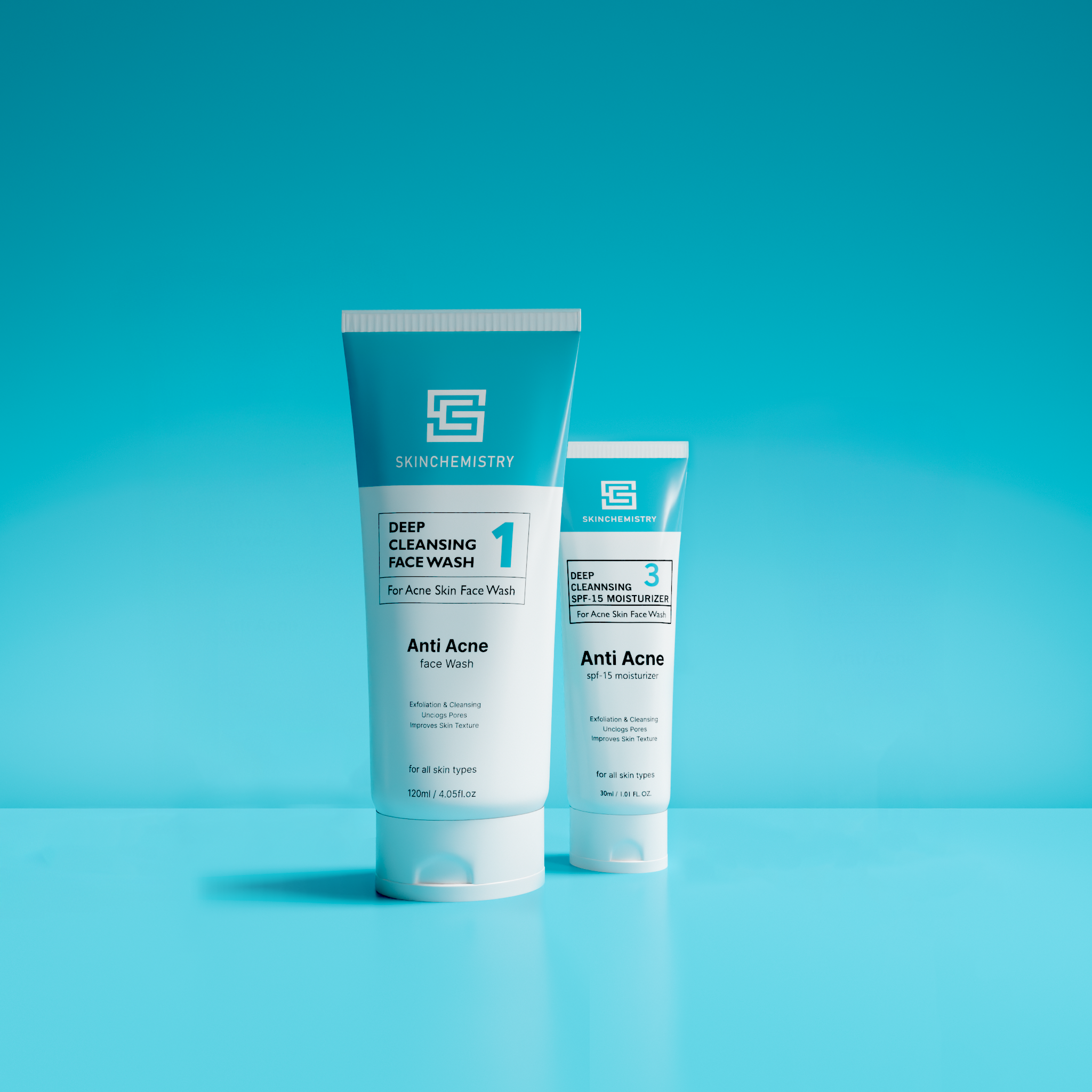 Acne Care Duo - Moisturizer + Face Wash